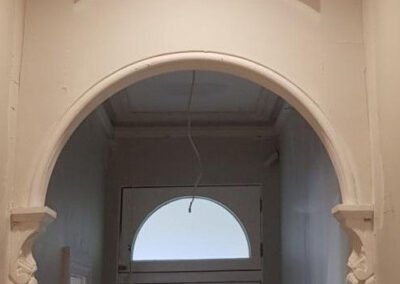 archway plastering job in Surry Hills, 2010